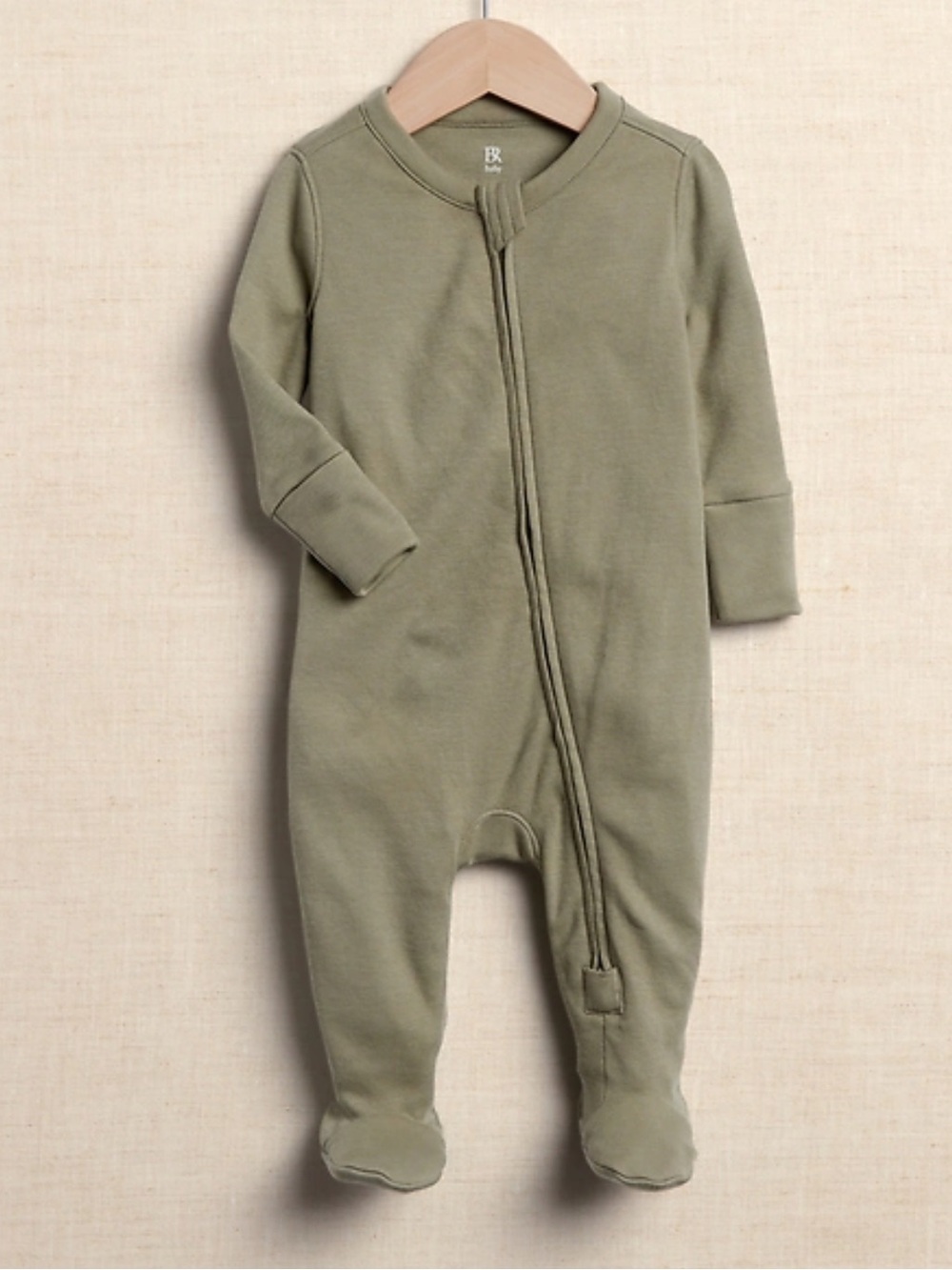 Banana Republic Baby BRUSHED FOOTED ONE-PIECE FOR BABY